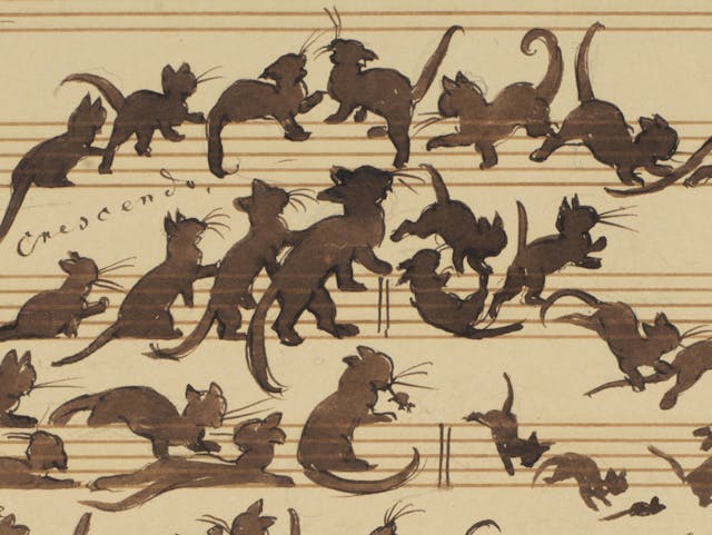 Sheet Mewsic: Moritz von Schwind’s *Katzensymphonie* (1868)